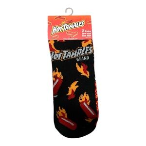 Hot Tamales Men’s Novelty Low Cut Socks 2- Pack